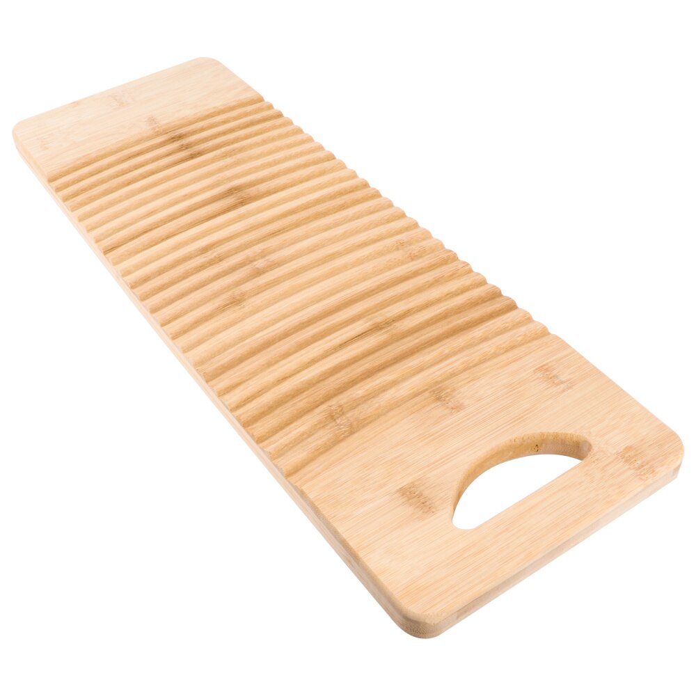 Wooden Washboard Old-fashioned Laundry Washboard Antislip Shirts Cleaning Washboard