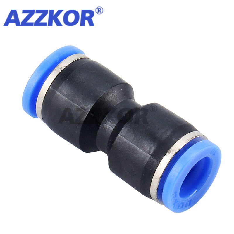 5PCS PU Pneumatic Connector Push in Hose Straight Pneumatic For Connect Air Pneumatic Connector Components 4 6 8 10 12 16 mm
