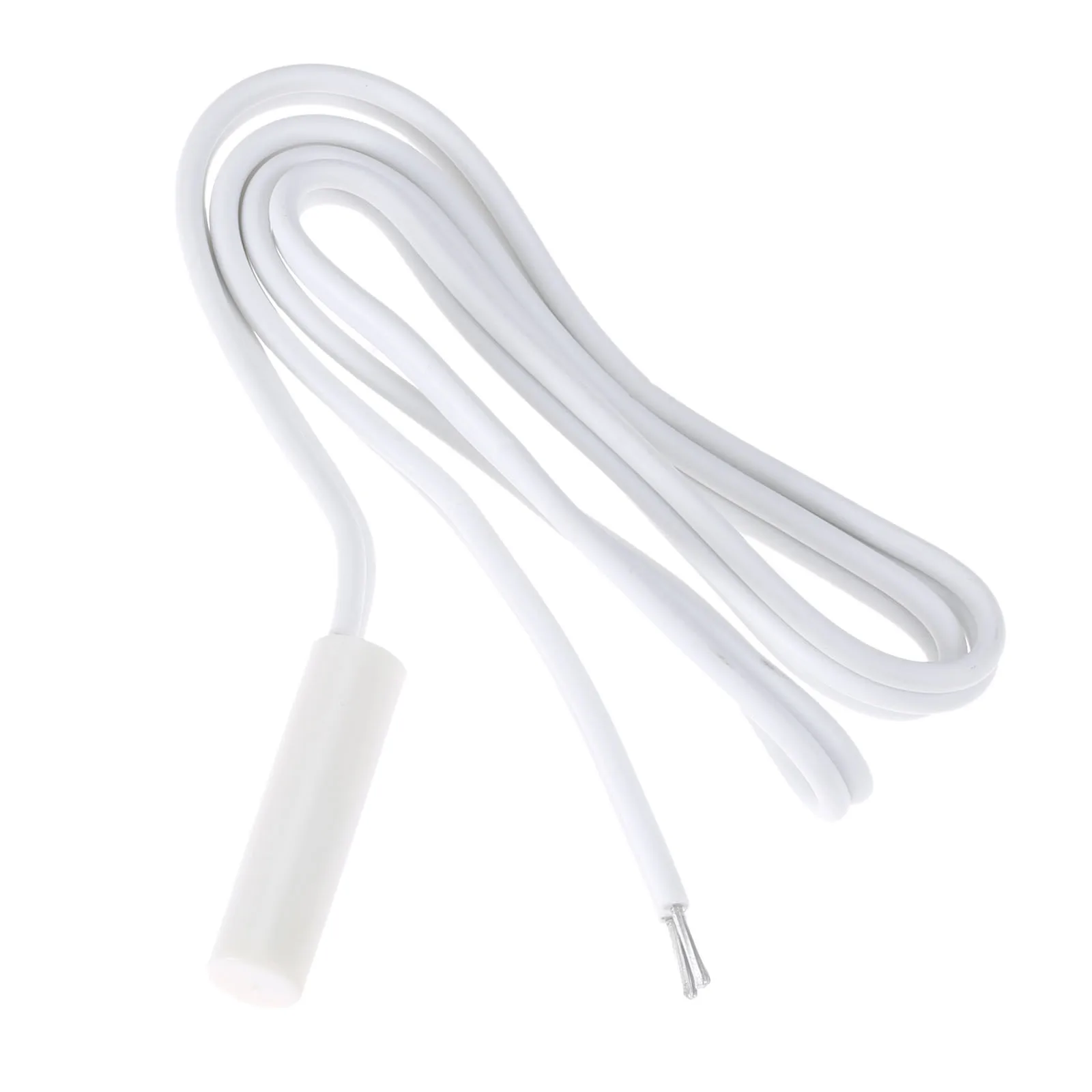 WR55X10025 Refrigerator Temperature Sensor with Line (Thermistor) Kit for General Electric #914093 AP3185407 PS304103 WR50X10027