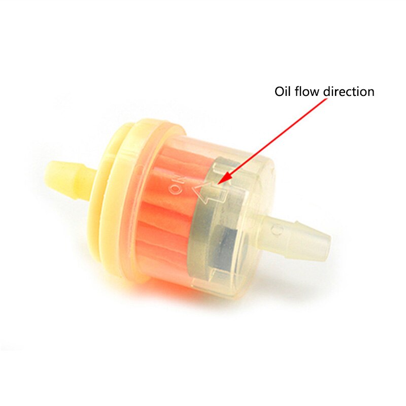 10pcs Universal Inline Gas/Fuel Filter 6MM-7MM 1/4" Lawn Mower Small Engine