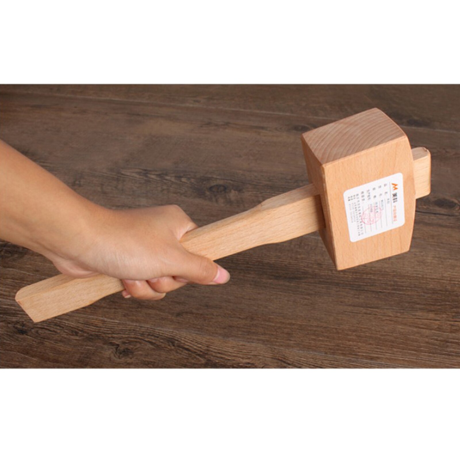 Multi-purpose Wooden Mallet Woodworking Mallet for Knocking Wooden Parts 84x53x45mm