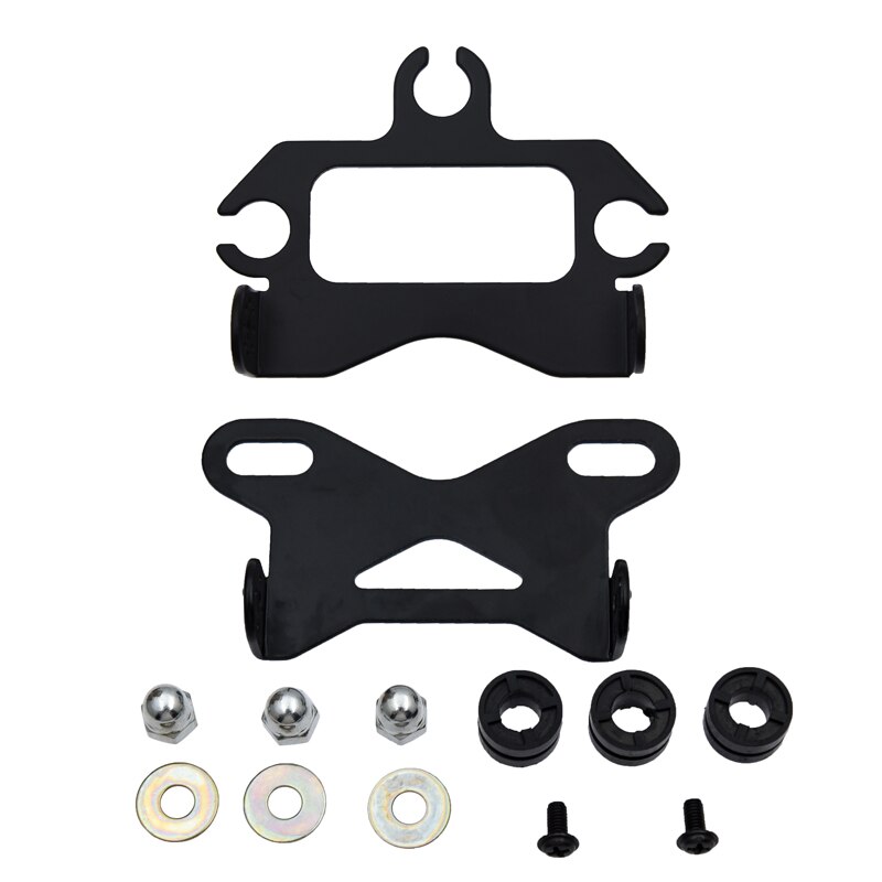 Universal LED LCD Speedometer Digital Backlight Waterproof Odometer Tachometer For Motorcycle 1,2,4 Cylinders YG150-23: Only bracket