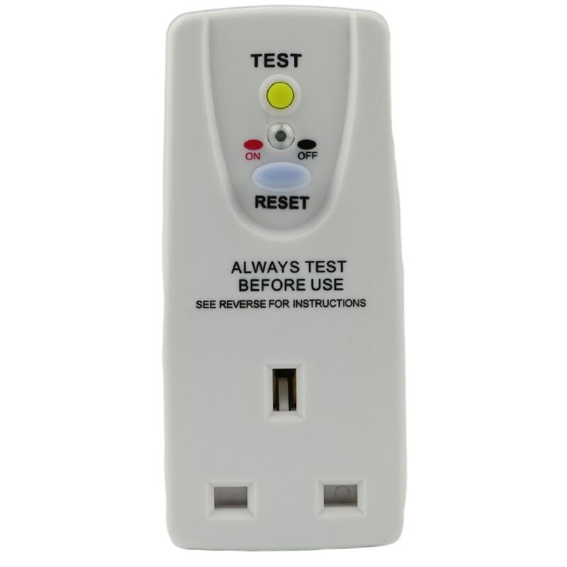 UK 13A Converter Socket Safety Smart Home Circuit Breaker Cutout Plug Adapter 63HF