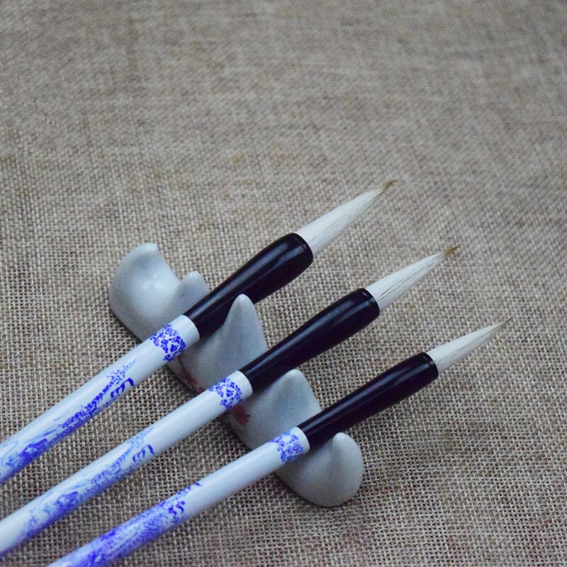 1pc Medium Chinese Drawing Calligraphy Pen Artist Water Color Painting Soft Hair Writing Brush School Office Supplies Stationary