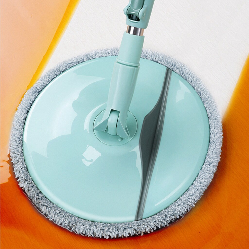 ° Hoofd Magic Vloer Mop Emmer Hoofd Microfiber Spinning voor Hout Keramische Tegels Floor Cleaning
