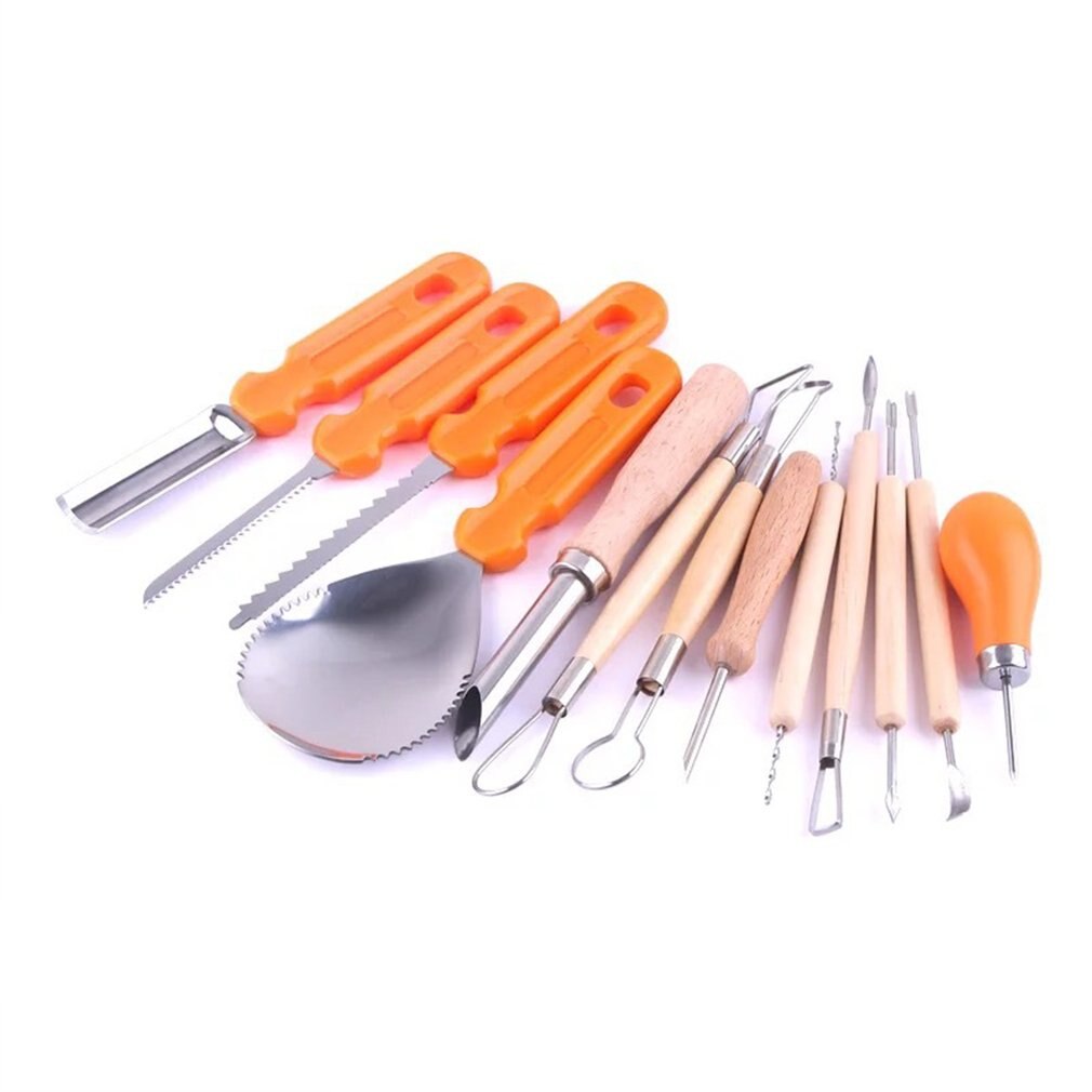 14 Pumpkin Carving Tools Halloween Pumpkin Carving Tool Set Pumpkin Cutting Supplies Pumpkin Carving Tools