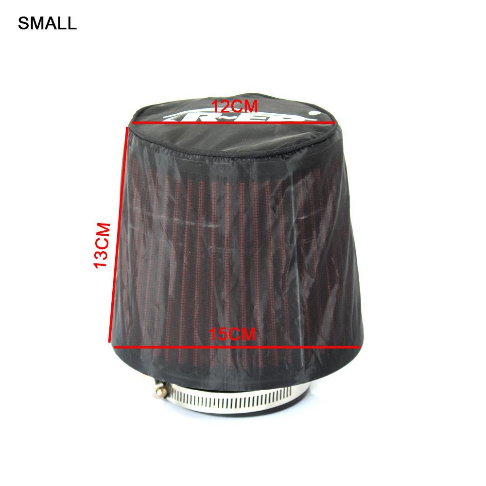 Universal Air Filter Protective Cover Dustproof Oil-proof Protective Cover for High-flow Air Inlet Filters Car Accessories: small