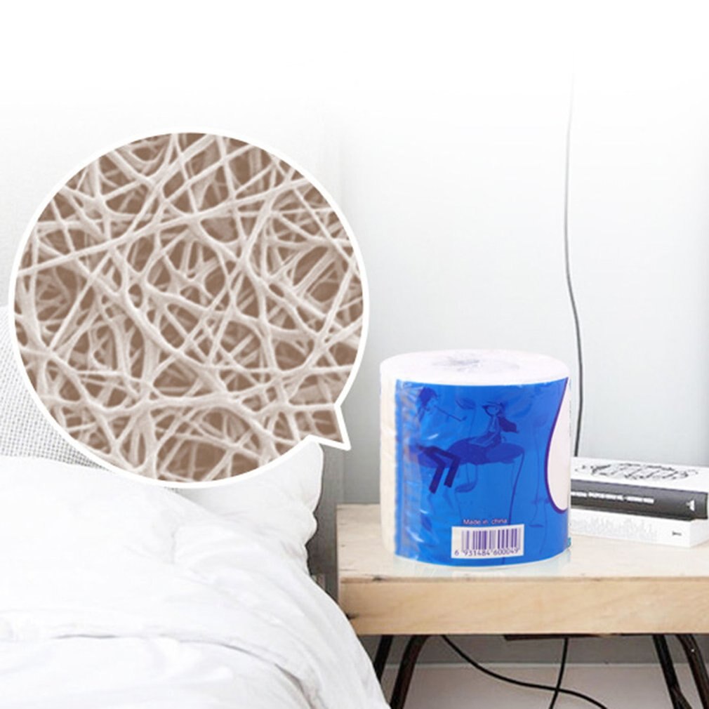 Rollos de papel higiénico a granel/toalla de papel suave para baño de 1/2/6/10 rollos estándar de 3 capas