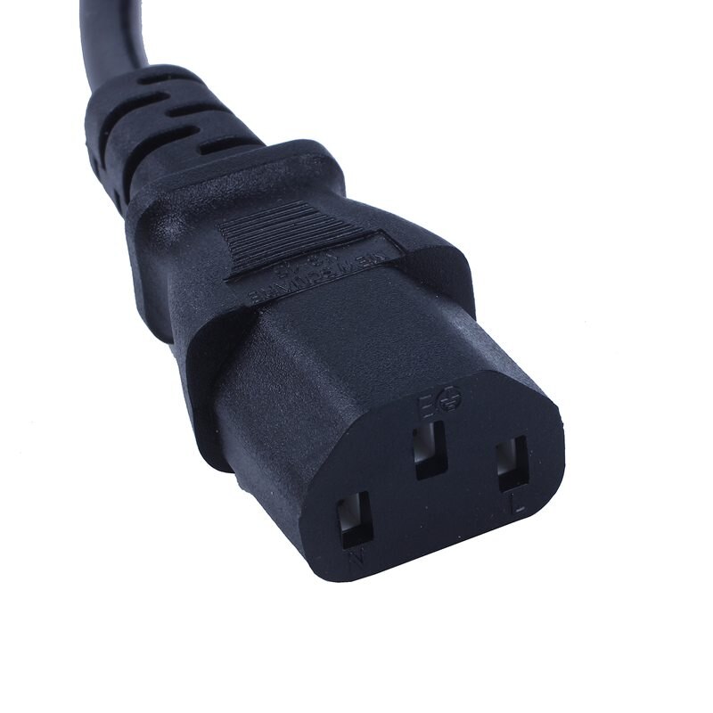 Special PDU UPS Power Cord Cable, IEC 320 C14 to C13 with On/Off Switch 30cm Black