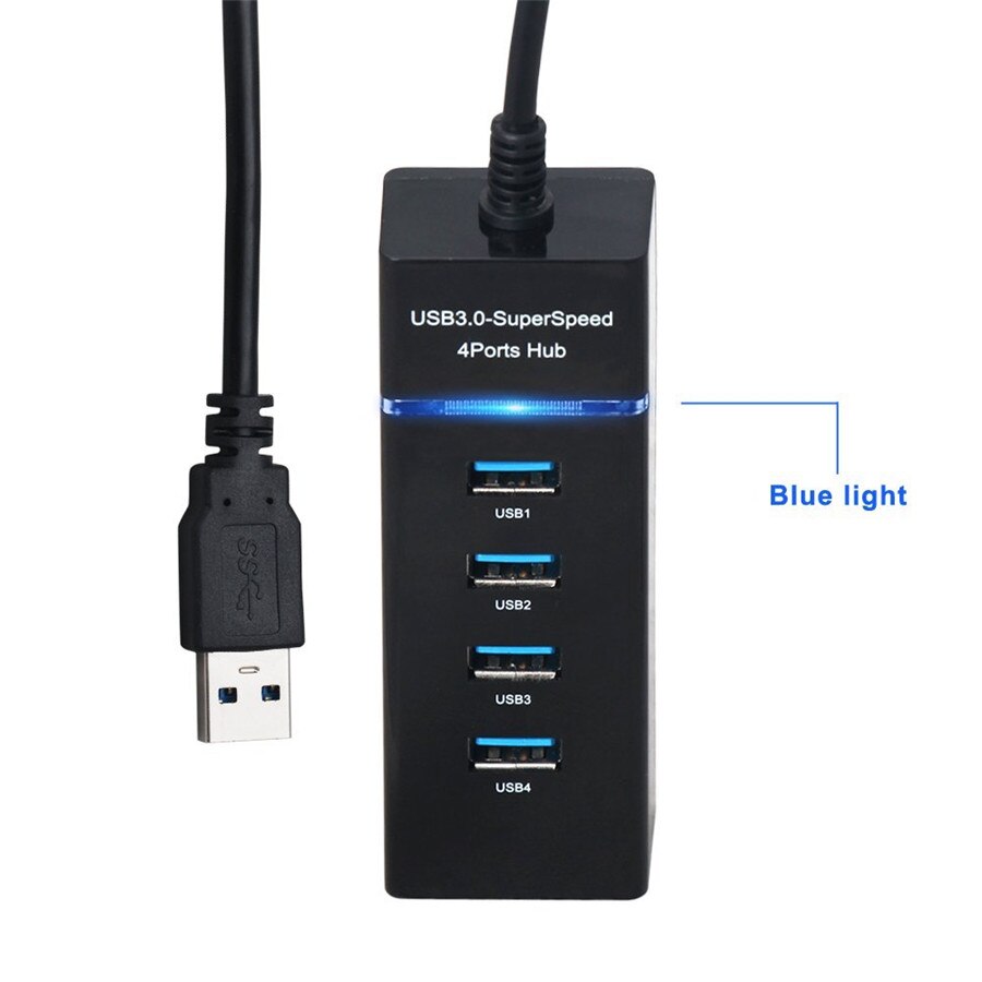 Für PS4/PS4 Dünne/PS4 Pro/Computer Laptop PC High Speed 3,0 Daten USB HUB Kabel Adapter