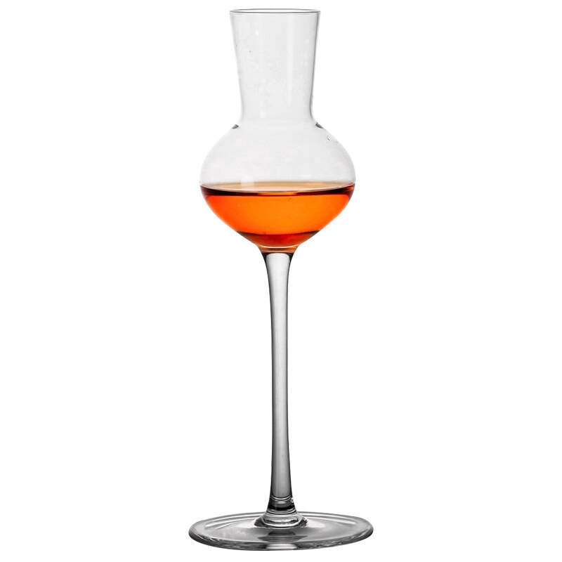 140ml Scotland Whisky Smelling Crystal Cup Whiskey Scent Wine Cup Brandy Snifter Crystal Tulip Aroma Tasting Glass: 1pcs