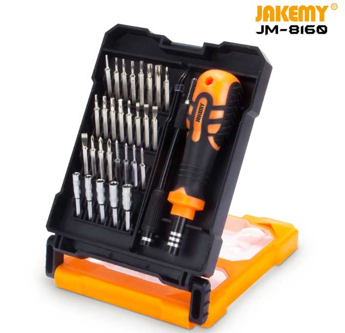 8 sets to choose from Multifunctional precision screwdriver set Household tools kit hand tools set box For mobile phone repair: JM-8160