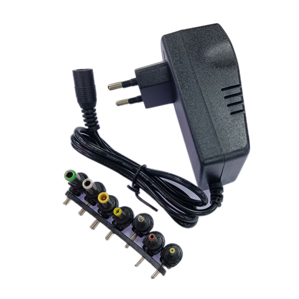 Universal power Supply adapter Multi 3V 6V 9V 12V Power Supply Adapter 3 6 9 12 V Volt Converter Cable 7 Plugs Adapters 3A 30W