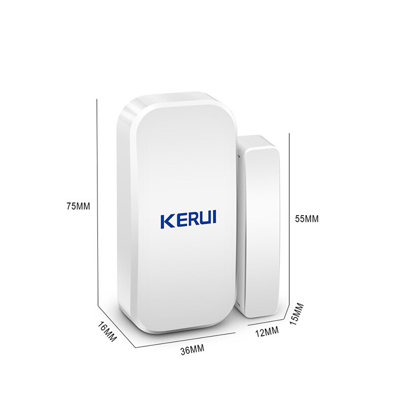 KERUI D025 Wireless Door/Window Sensor Detector For KERUI WIFI GSM Alarm System Home Security Buglar Alarm 433Mhz Door Sensor