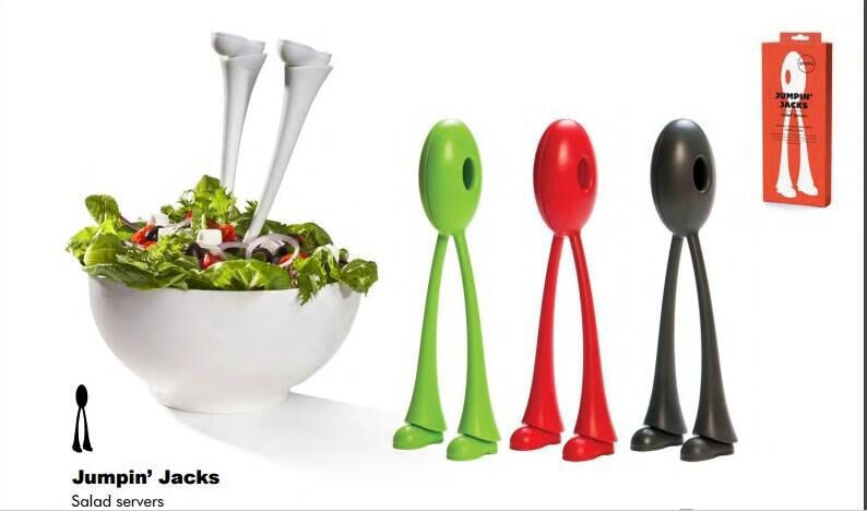 1SET Long Legs Spoons Stand Unique Spoon-shaped Useful Kitchen Tool Fruit Salad Soup Plastic Spoon Teaspoon OK 0598