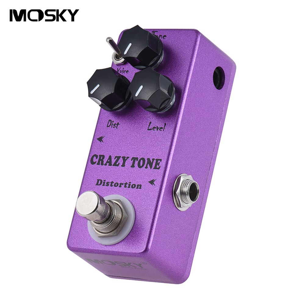 MOSKY Guitar Effect Pedal Reverb Delay Distortion Overdrive