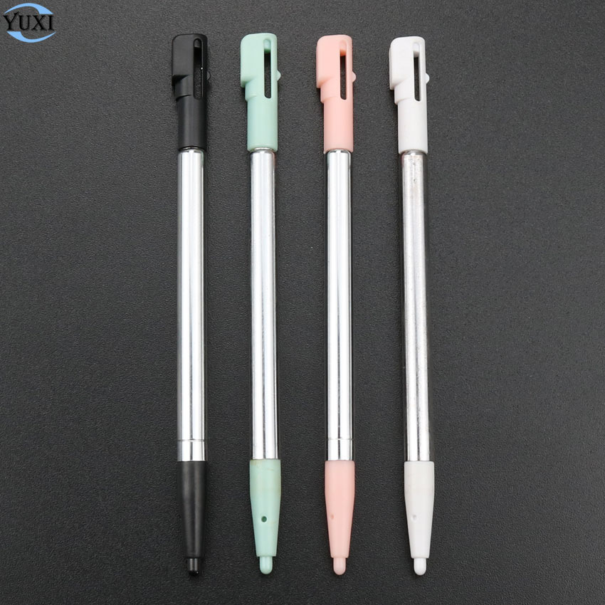 YuXi 1 Stuk Intrekbare Touch Screen Stylus Pen Draagbare Metalen Telescopische Pen voor Nintendo NDSi Stylus