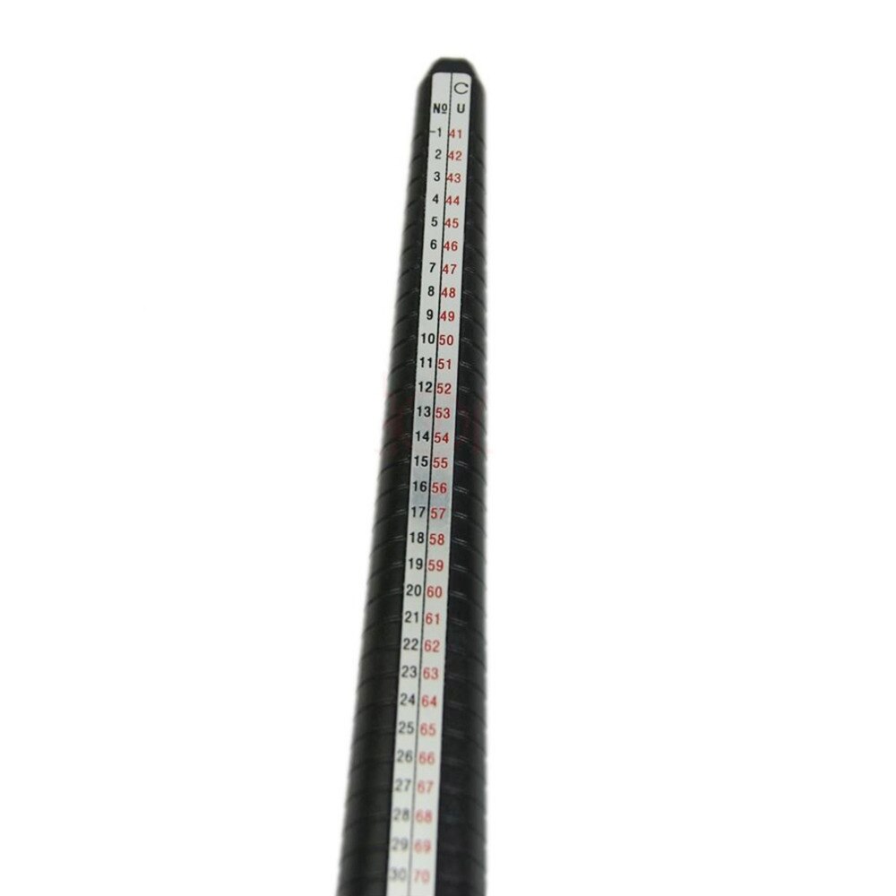 US EU Standard Ring Size Mandrel Stick Finger Gauge Ring Sizer Measuring Jewelry Tool Set Ring Size Jewellery Tools