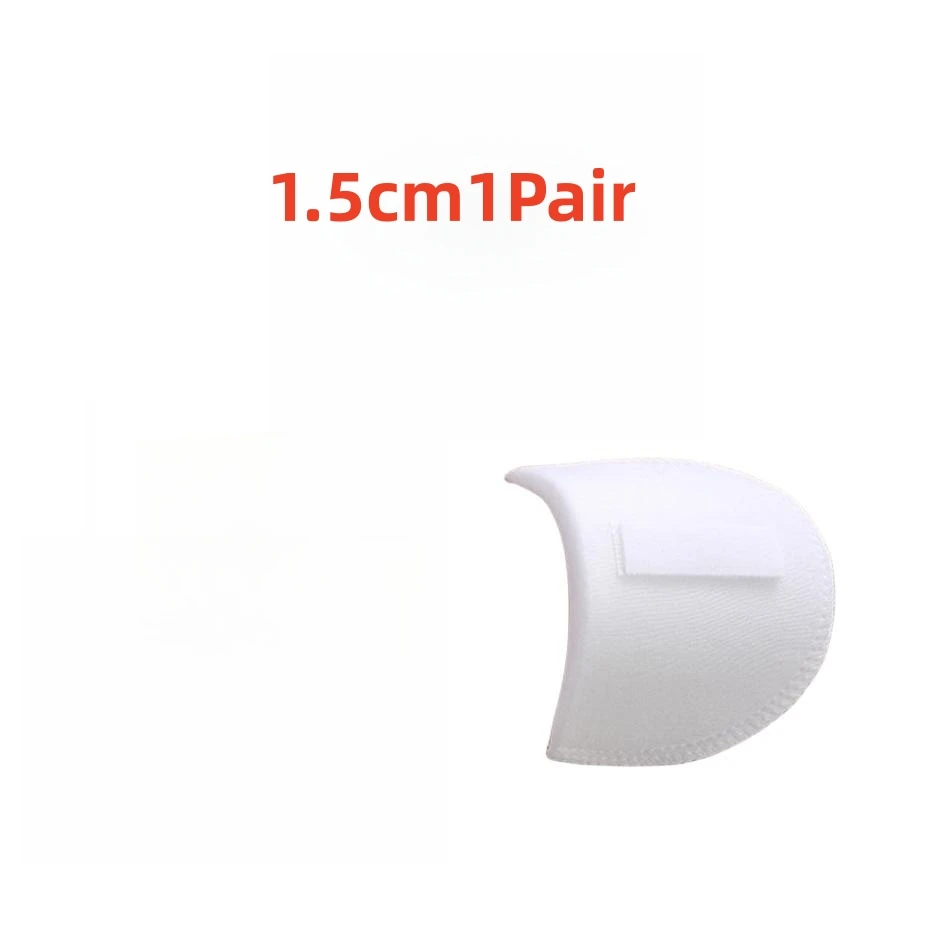 1 par de hombreras de esponja de espuma, conjunto de costura en hombreras para mujeres y hombres, chaqueta, Blazer, camiseta, ropa, accesorios de ropa: Blanco navajo