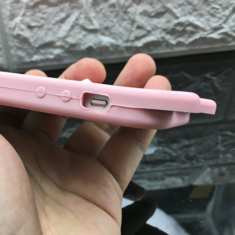 Funda para Iphone 5 5SCute silicona 3D brillo suave TPU gato fundas de teléfono Apple 6 6s 7 8 11 X XR Xs Max Fundas Coque para niña
