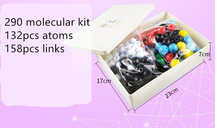 290Pcs Atomen Model Organische Chemie Moleculaire Model Kit Voor Hoge School Leraren En Studenten