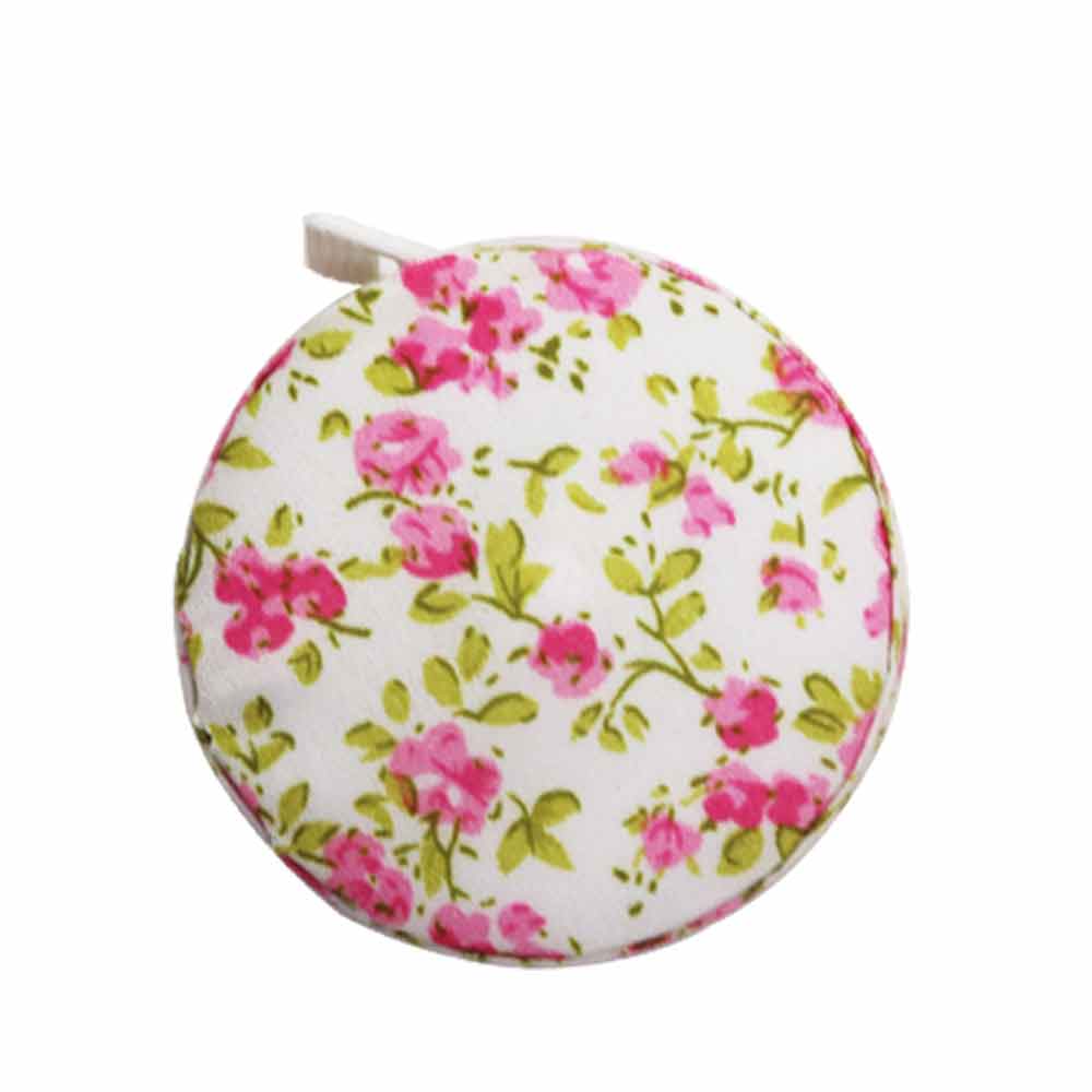 1.5m/60in Retractable Soft Flat Measuring Ruler Sewing Tailor Tape Measure Fabric Covered Sewing Tools: No4