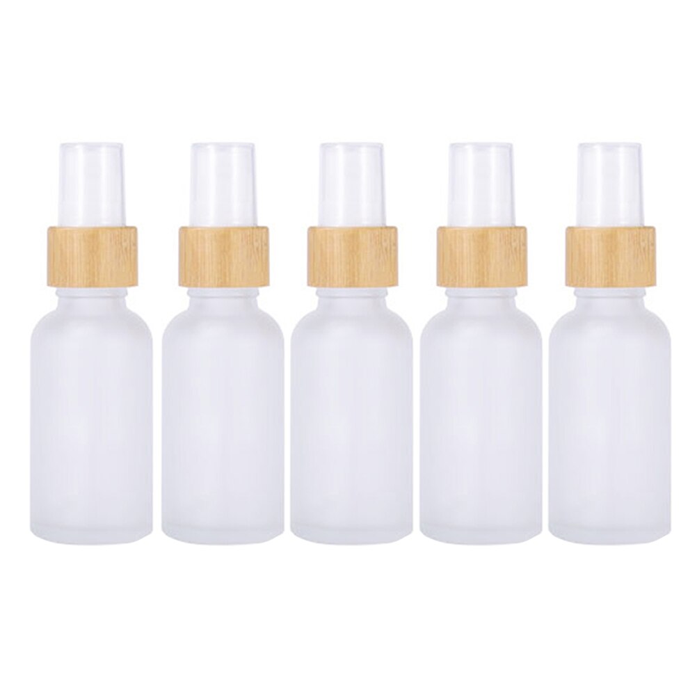 5pcs Perfume Atomizers Refillable Travel Spray Bottles Perfume Bottles 15ml: White 2