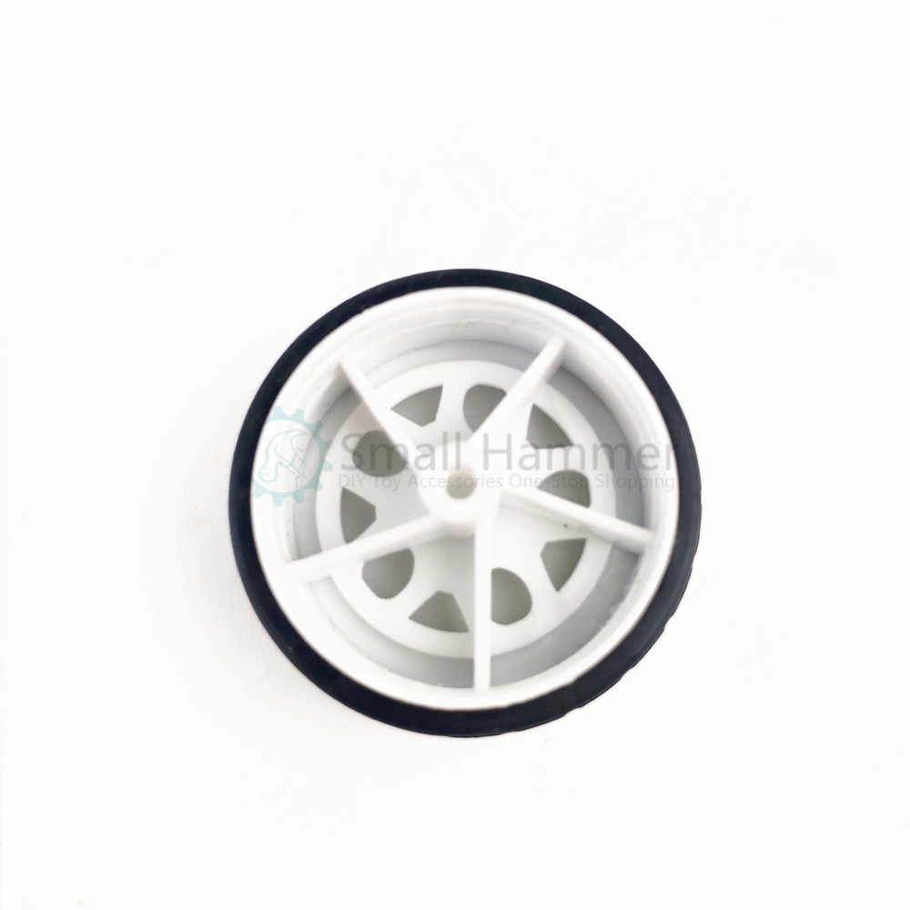 10pcs Diameter 30mm Banden Rubber Speelgoed Auto Wiel Deel DIY model