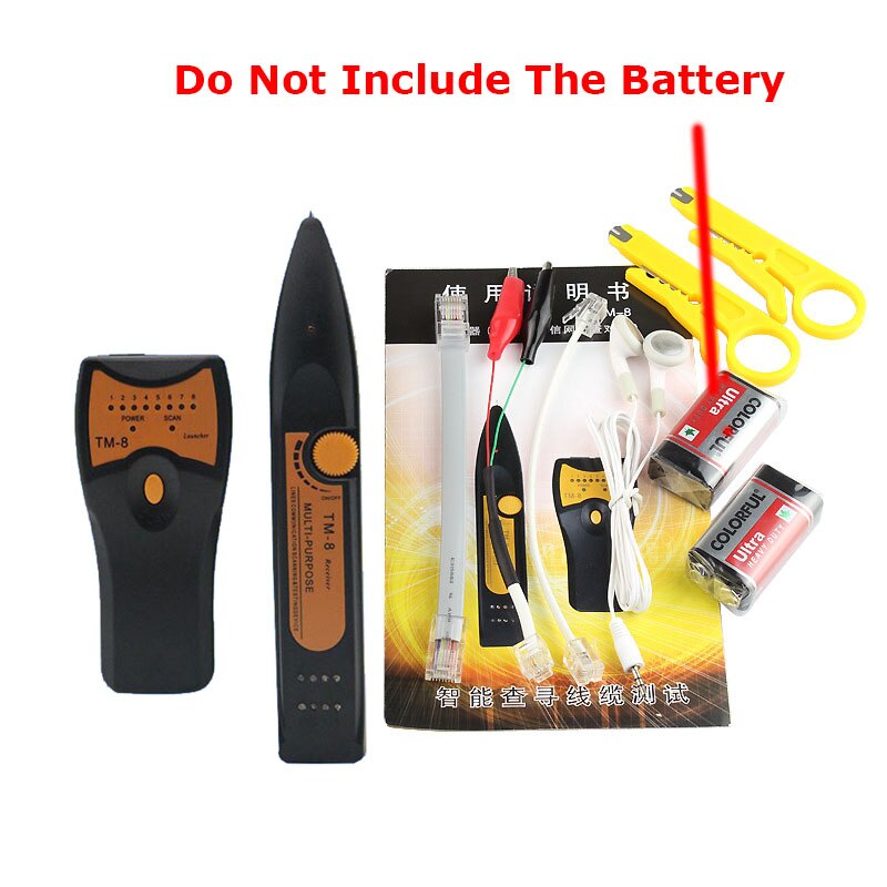 Neuestes  rj11 rj45- cat -5 6 telefon-lan-netzwerkkabel-testgerät, detektor, kabelsuchgerät, toner, ethernet-leitungsfinder