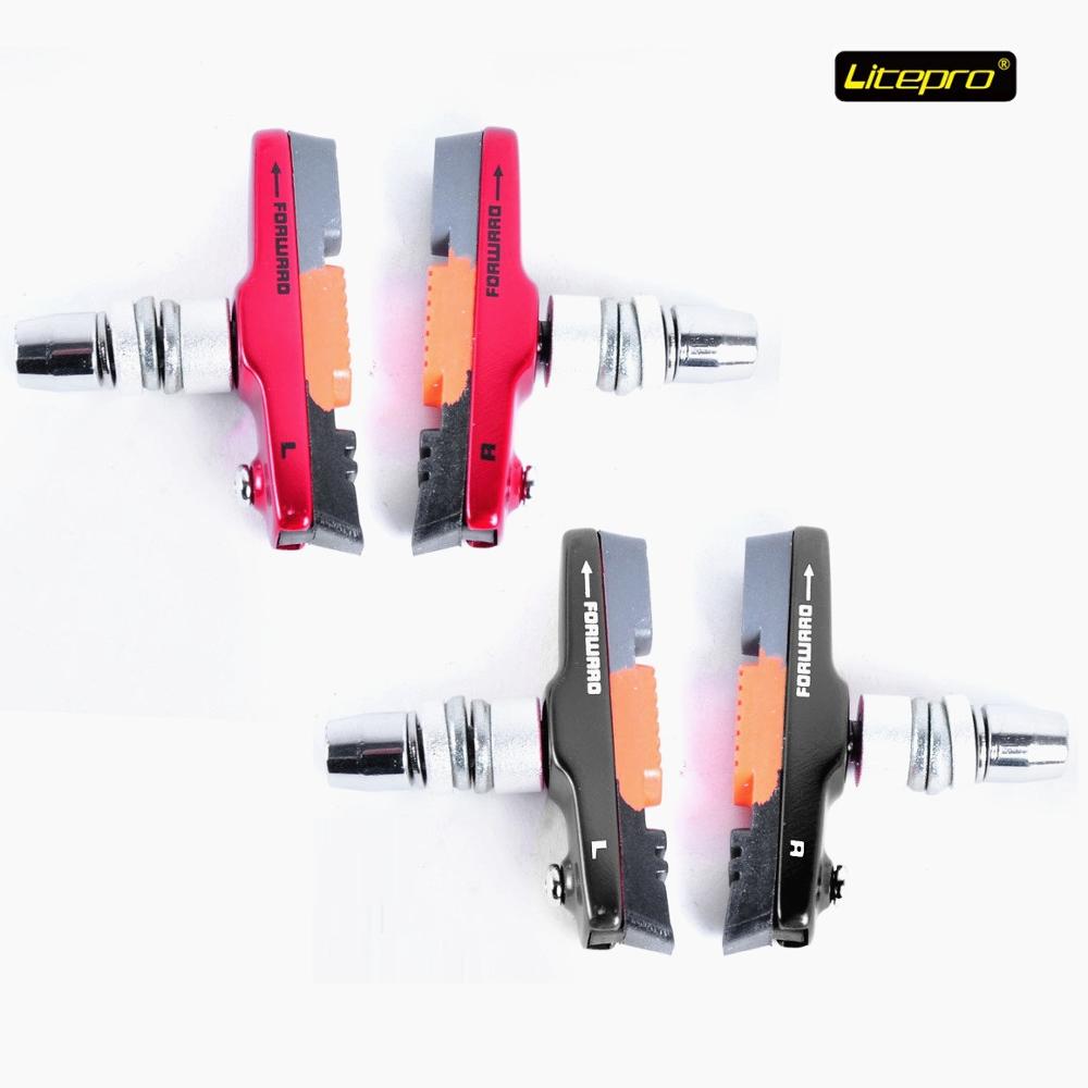 Litepro V Brake Shoe Set 412 Folding Bike Road Bicycle Brake Shoes