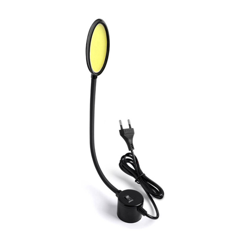 Portable COB LED Sewing Machine Working Light With Mounting Base For Lathes Drill Presses Workbenches: sky blue