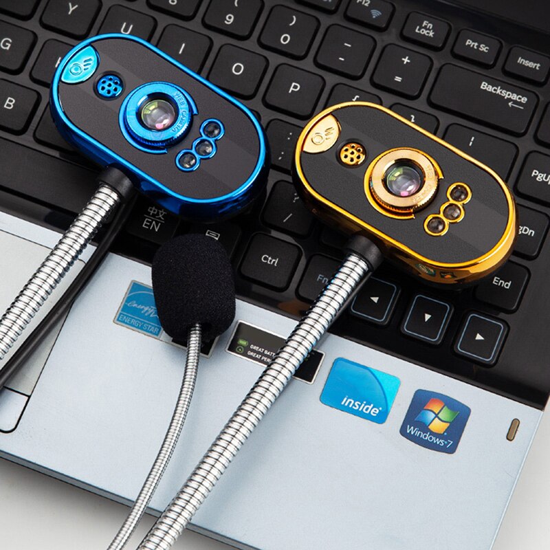 HD Webcam USB Video Webcam Camera Night vision Camera with Microphone For PC Laptop Computer Video Teaching Live