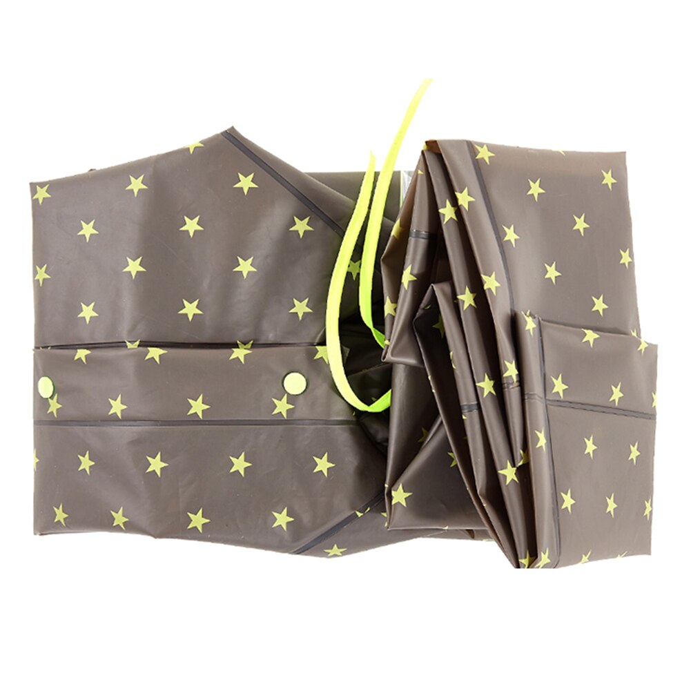 Dziecięcy płaszczyk przeciwdeszczowy wodoodporny nieprzepuszczalny ponczo EVA z kapturem tornister pokrowiec przeciwdeszczowy dla dzieci podróż szkolna na wolnym powietrzu pieszy