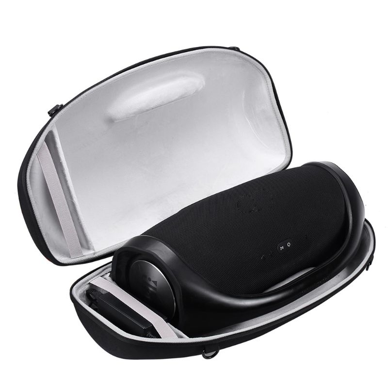 Draagbare Reizen Carry Case Cover Tas Met Schouderband Voor bombox Bluetooth Draadloze Luidspreker en Lader