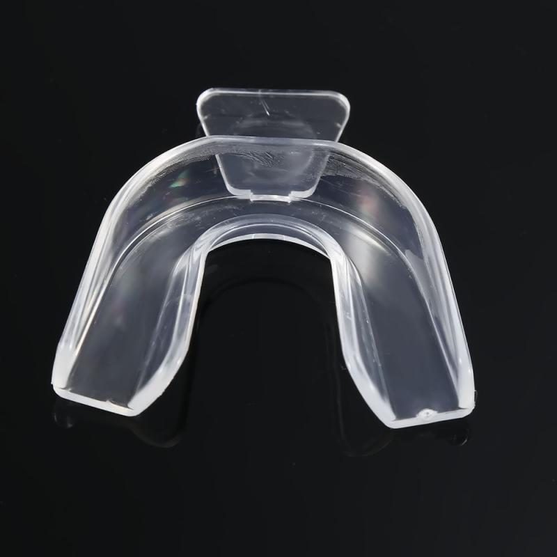 2Pc Siliconen Night Mouth Guard Tanden Balde Slijpen Tandheelkundige Bite Slaap Steun Tanden Bleken Bitje Hars Tand Tool