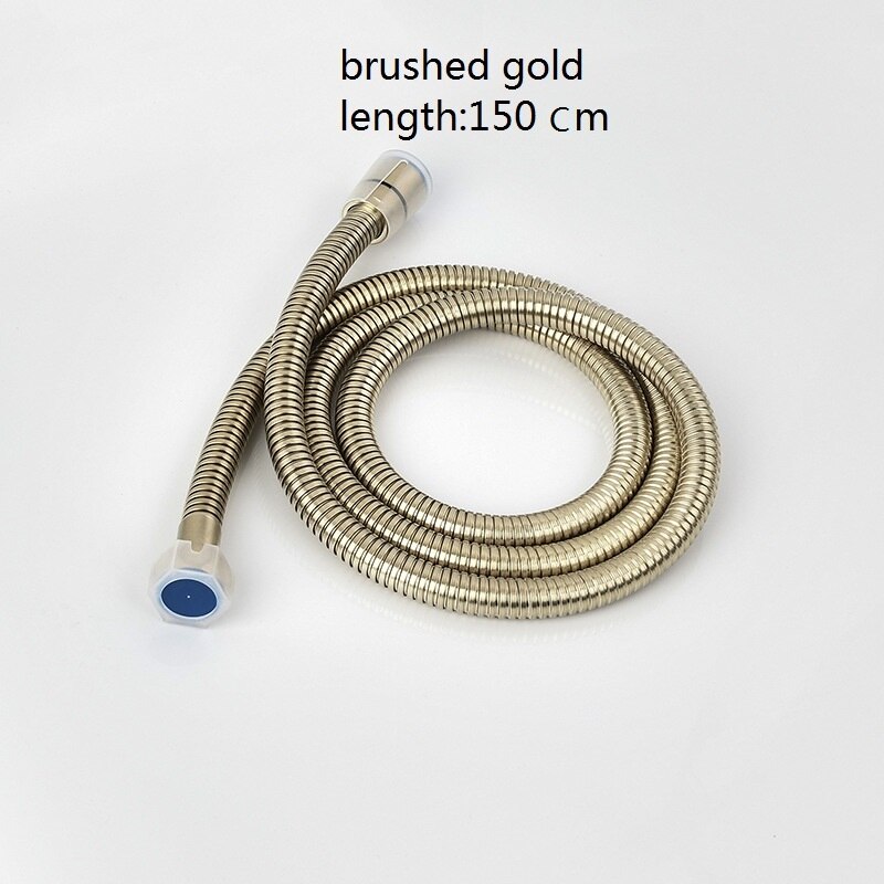 304 Rvs Mat Zwart Bidet Badkamer Handdouche Bidet Wc Spuit Hygiënische Douche Bidet Tap Wall Mount Bidet Kraan: brushed gold hose