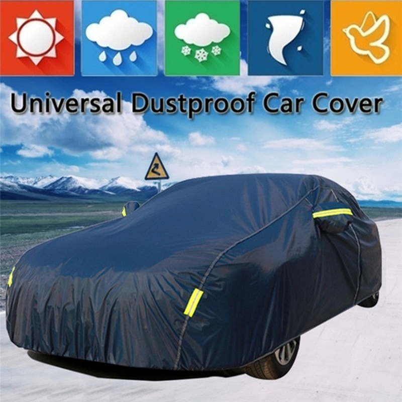 Duurzame Auto Cover Regendicht Waterdichte Indoor Outdoor Auto Protectors Anti UV Zonnescherm Oppervlak Volledige Cover voor Alle Seizoen