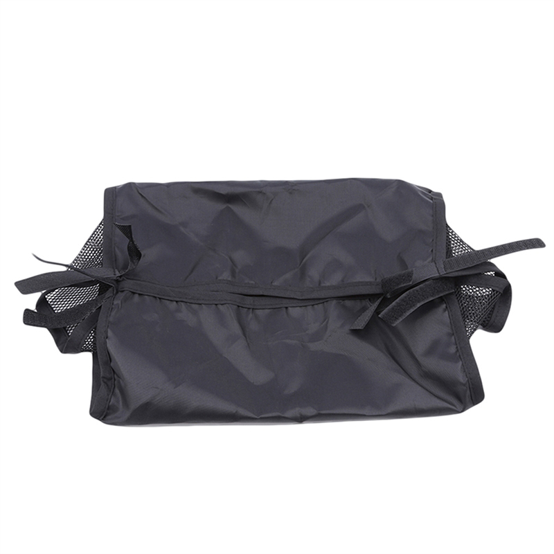 Portable baby stroller basket, newborn stroller hanging basket, infant stroller accessories, stroller floor basket organizer bag