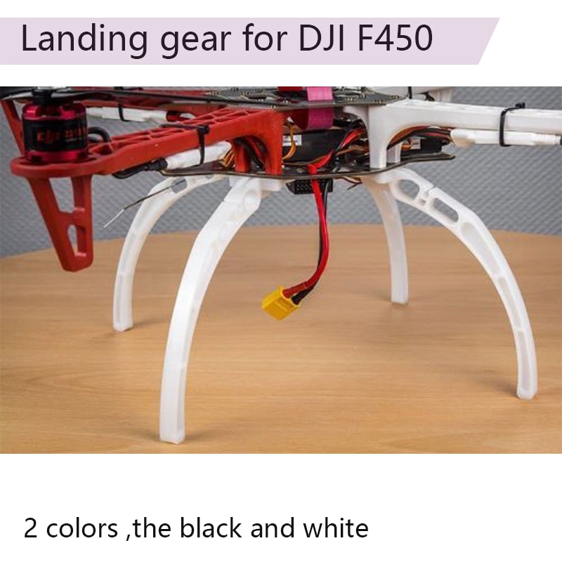 4 STUKS Universal Tall Landing gear skid voor DJI F450 F550 SK480 Drone DIY RC Camera Drone Landing Been Protector onderdelen