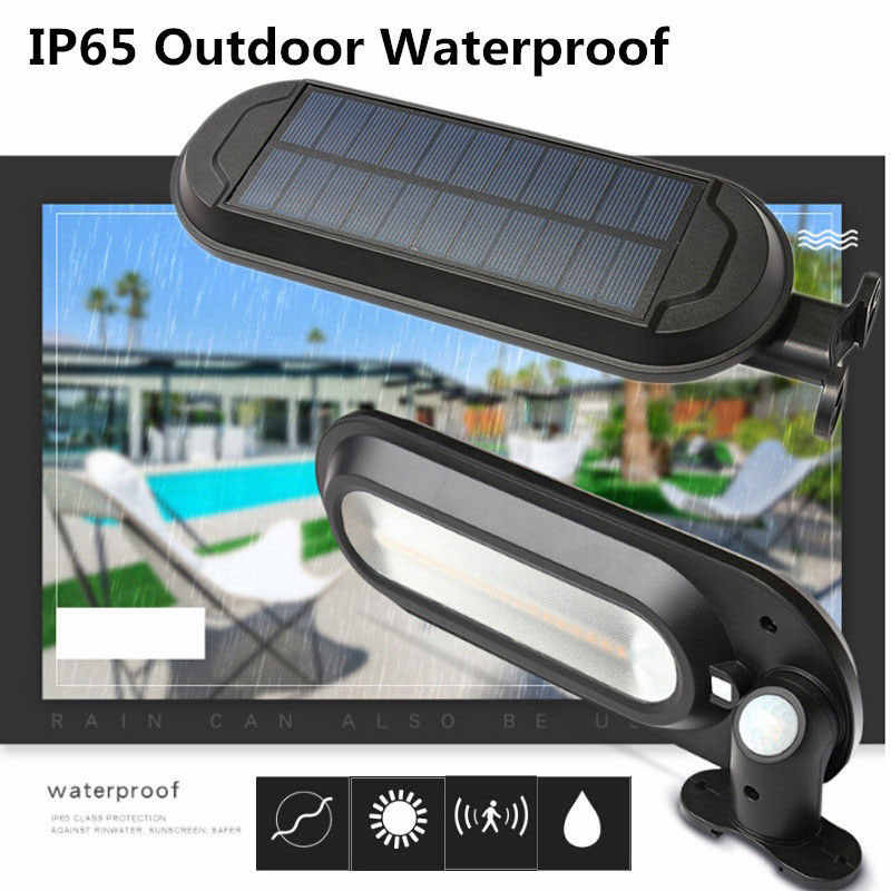 LED Solar Outdoor Lighting Flood Light IP65 Waterproof High Brightness Floodlight LED Spotlight Runway Lamp Motion Sensor Light