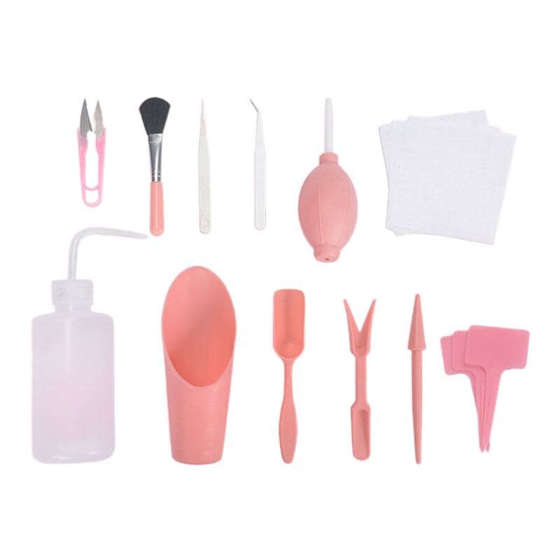 Mini Garden Tools Sets Succulent Plants Bonsai Miniature Planting Flower Gardeni N1HF