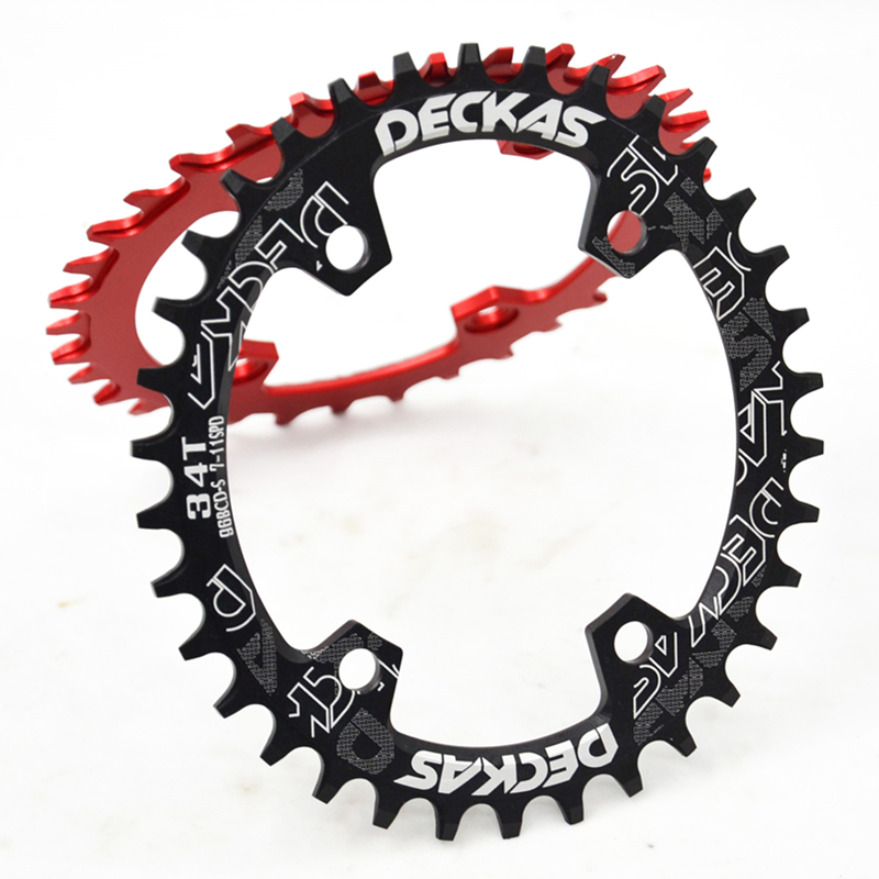Deckas Oval Kettenblatt MTB mountainbike fahrrad kette Ring BCD 96mm 32/34/36/38T platte 96BCD-S für 7-11 geschwindigkeit M7000 M8000 M9000
