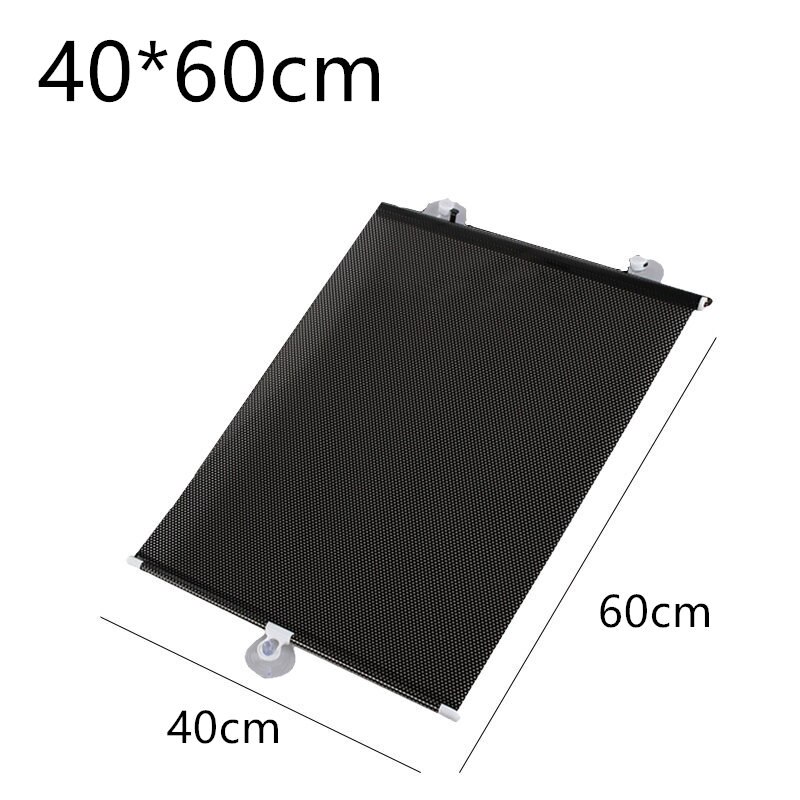Car Sunshades Auto Front Rear Side Windows Sun Shade Visor for Peugeot 206 307 406 407 207 208 308 508 3008 4008: black 40-60