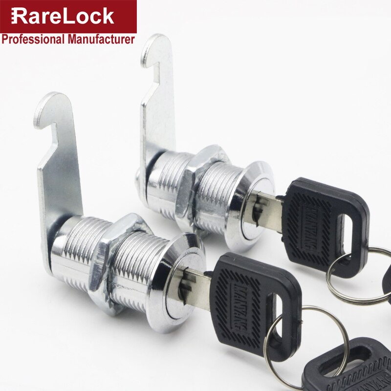 4 Size Lade Cam Slot Met 2 Sleutels Voor Mailbox Archiefkast Gereedschapskist Locker Meubilair Hardware Rarelock Een