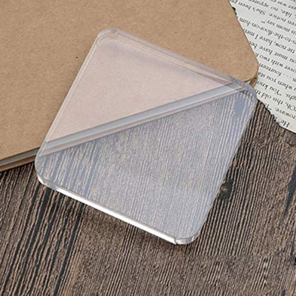 High Transparency Acrylic Block for DIY Transparent Seal Stamp Block for Photo Album Decorative DIY Scrapbooking Clear