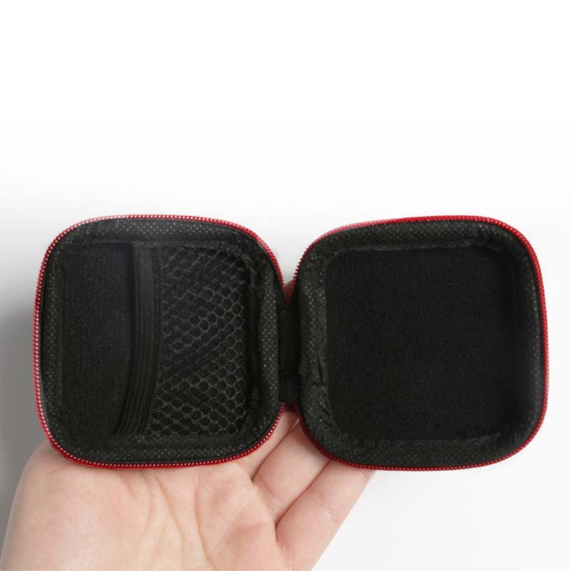 Mini Multifunction Earphones Storage Box Headset Data Line USB Cable SD Card Organizer Case Bag Q99 DJA99