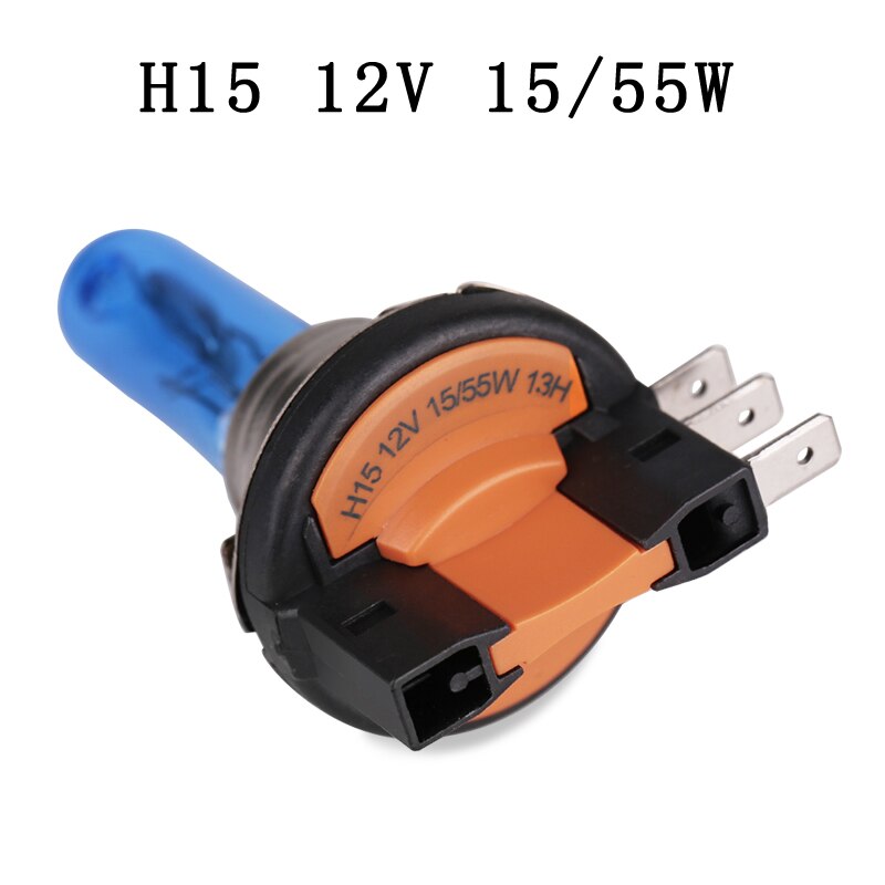 Lamp Headlight Light Bulb White Helium Replacement 12V 55W 4300K Parts Ultra-white