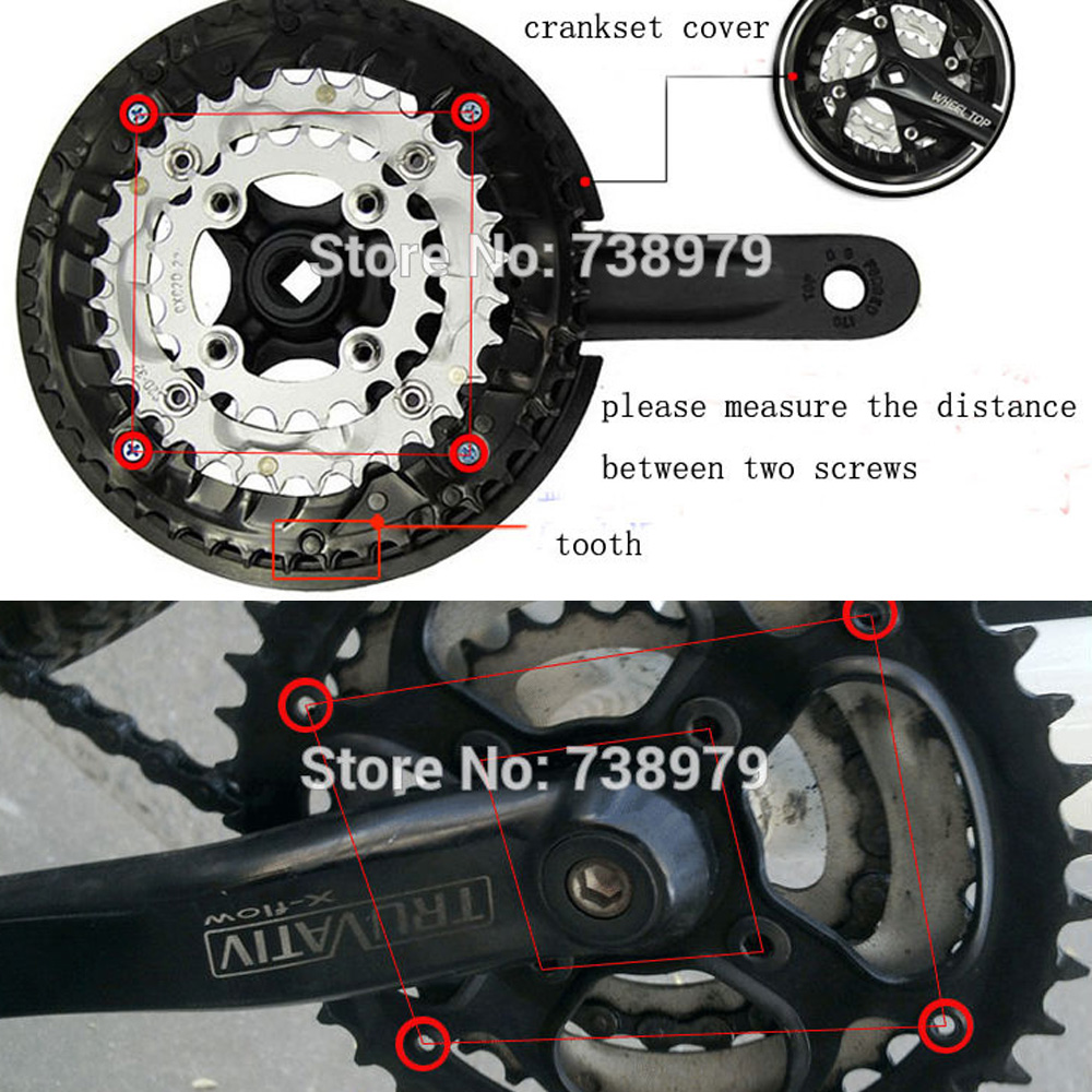 MTB Road Bicycle Sprocket Protection Crankset Crank Guard Protector Bike Chain Wheel Ring Protective Cover Cycling Accessories