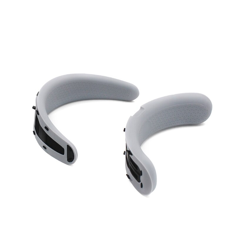 VR Front Foam &amp; Rear Foam Silicone Protective Covers for Oculus Rift S Headset Sweatproof Anti-Dirty Replacement Accessories: grey