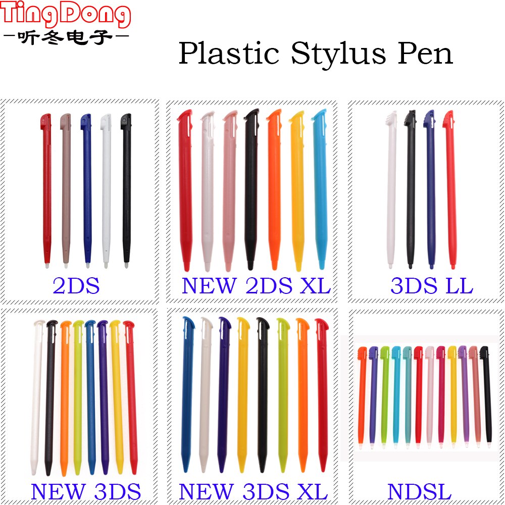 Plastic Stylus Pen Game Console Scherm Touch Pen Set Voor 3DS Xl Ndsl Voor Nintend 2DS 3DS Ll Xl game Console Accessoires